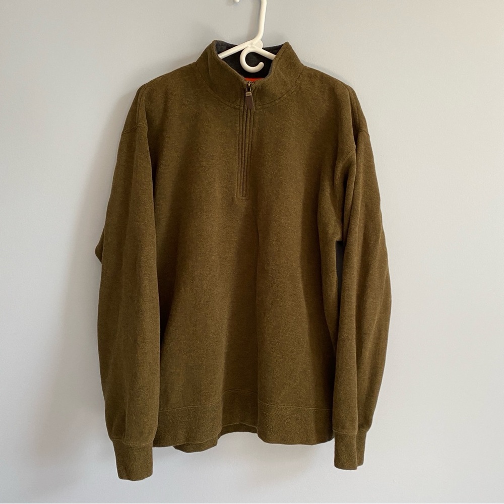 Orvis Forest Green Quarter Zip